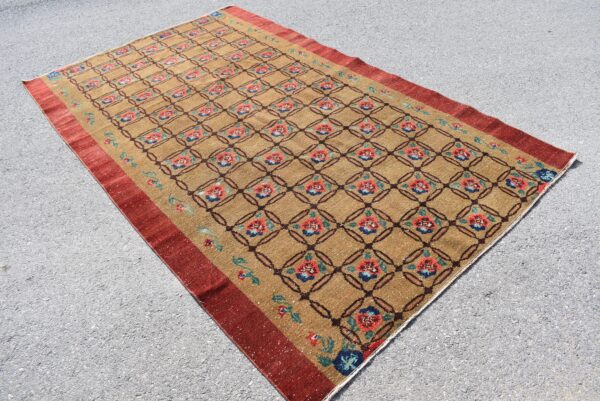 5.2 ft. x 8.5 ft. Vintage Turkish Rug TR08227 Image 3