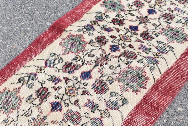 2.2 ft. x 8.9 ft. Vintage Turkish Rug TR08337 Image 5
