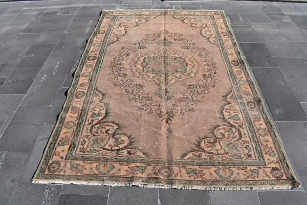 5.6 ft. x 8.9 ft. Vintage Turkish Rug TR08367 Image 2