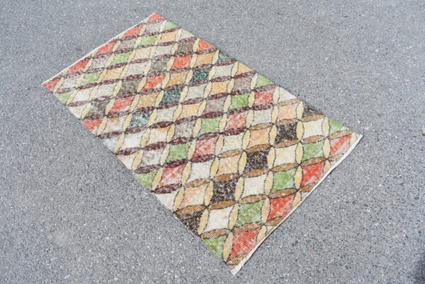 2.4 ft. x 4.4 ft. Vintage Turkish Rug TR08457 Image 3