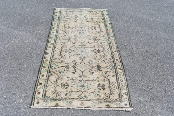 3.1 ft. x 6.6 ft. Vintage Turkish Rug TR08477 Image 2
