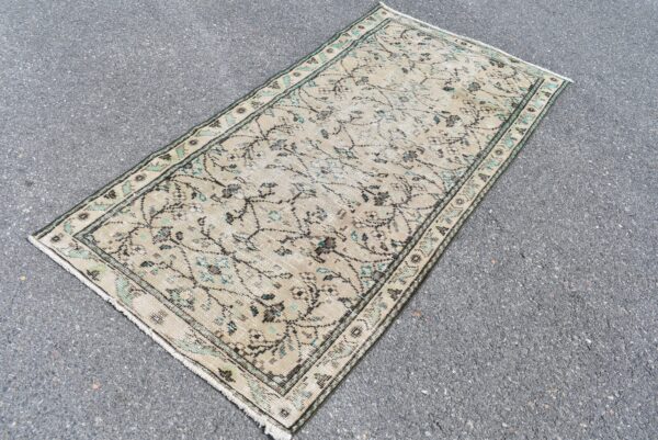 3.1 ft. x 6.6 ft. Vintage Turkish Rug TR08477 Image 1