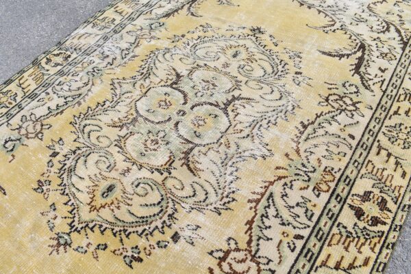 5.9 ft. x 9.4 ft. Vintage Turkish Rug TR08487 Image 5