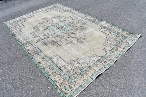 5.9 ft. x 9.1 ft. Vintage Turkish Rug TR08537 Image 3