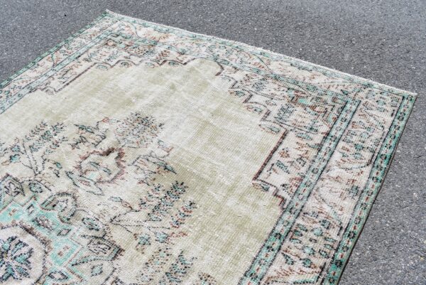 5.9 ft. x 9.1 ft. Vintage Turkish Rug TR08537 Image 4