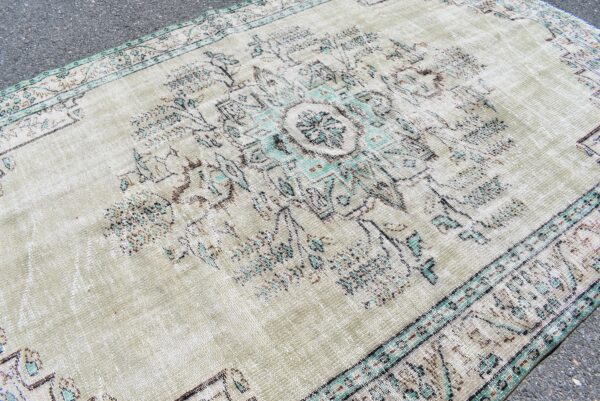 5.9 ft. x 9.1 ft. Vintage Turkish Rug TR08537 Image 5
