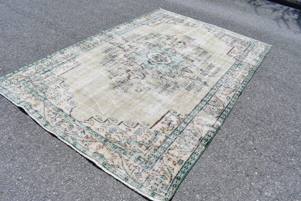 5.9 ft. x 9.1 ft. Vintage Turkish Rug TR08537 Image 1