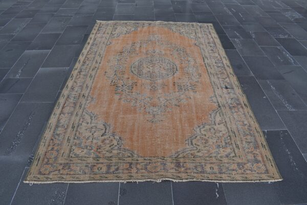 5.2 ft. x 8.2 ft. Vintage Turkish Rug TR08547 Image 2