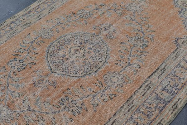 5.2 ft. x 8.2 ft. Vintage Turkish Rug TR08547 Image 5