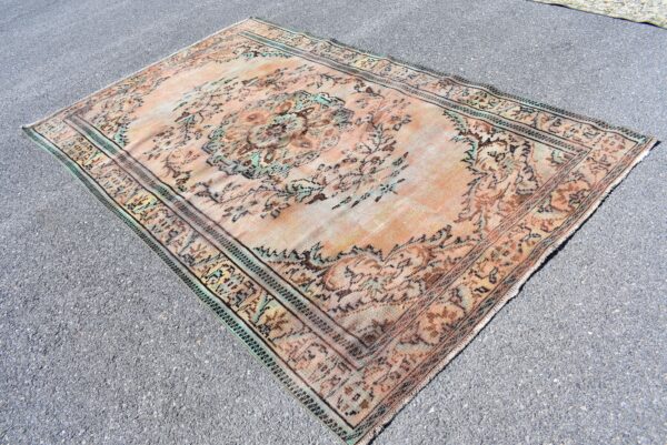 5.3 ft. x 9 ft. Vintage Turkish Rug TR08597 Image 3