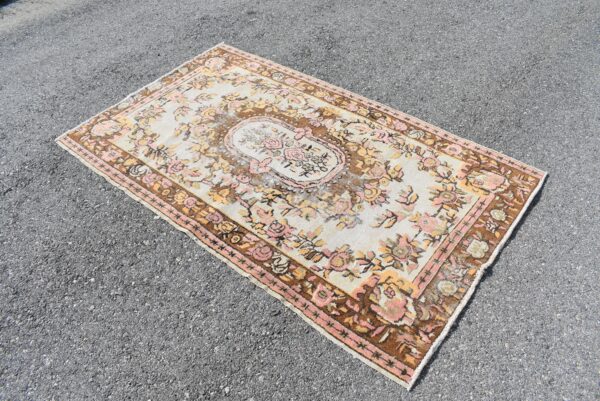 3.8 ft. x 6.4 ft. Vintage Turkish Rug TR08647 Image 3