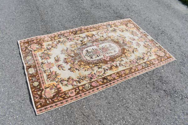 3.8 ft. x 6.4 ft. Vintage Turkish Rug TR08647 Image 1