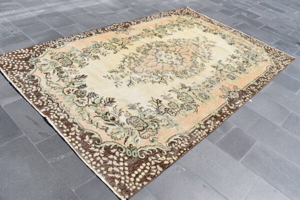 5.5 ft. x 9 ft. Vintage Turkish Rug TR08697 Image 1