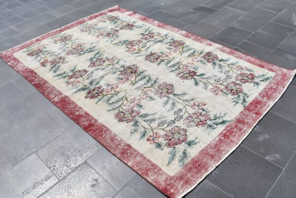 5.2 ft. x 7.9 ft. Vintage Turkish Rug TR08707 Image 3