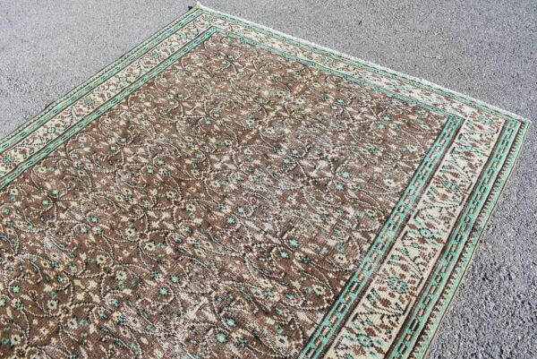 5.9 ft. x 8.9 ft. Vintage Turkish Rug TR08757 Image 4