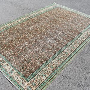 5.9 ft. x 8.9 ft. Vintage Turkish Rug TR08757 Image 1