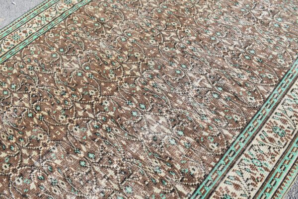 5.9 ft. x 8.9 ft. Vintage Turkish Rug TR08757 Image 5