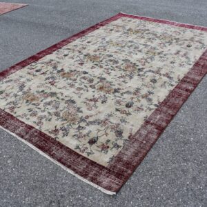 6.4 ft. x 9.9 ft. Vintage Turkish Rug TR08777 Image 1