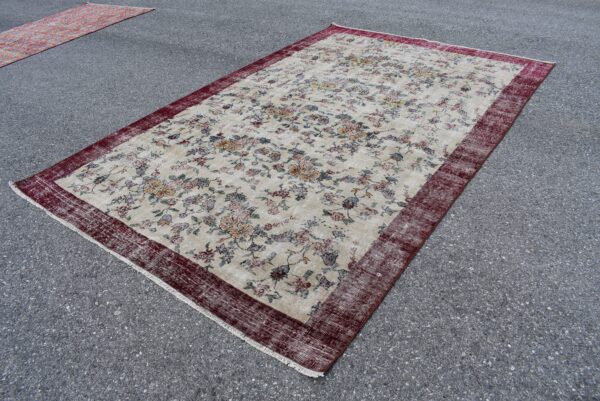 6.4 ft. x 9.9 ft. Vintage Turkish Rug TR08777 Image 1