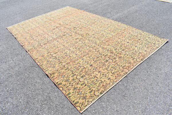 6 ft. x 9.4 ft. Vintage Turkish Rug TR08877 Image 3