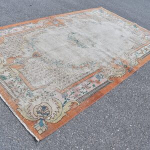 5.6 ft. x 9.5 ft. Vintage Turkish Rug TR08887 Image 1