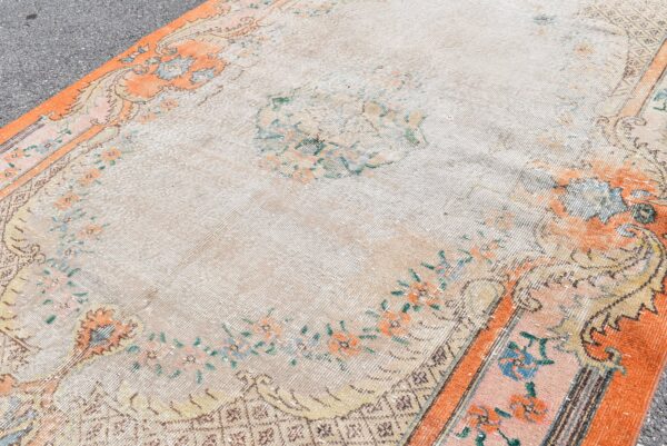 5.6 ft. x 9.5 ft. Vintage Turkish Rug TR08887 Image 5