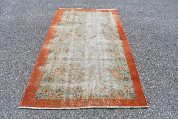 3.9 ft. x 6.7 ft. Vintage Turkish Rug TR08927 Image 2