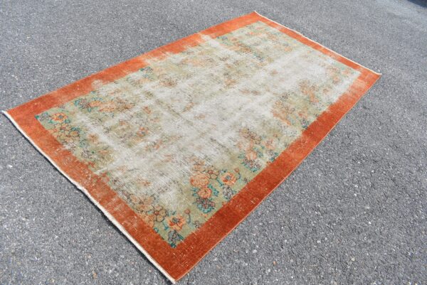 3.9 ft. x 6.7 ft. Vintage Turkish Rug TR08927 Image 1
