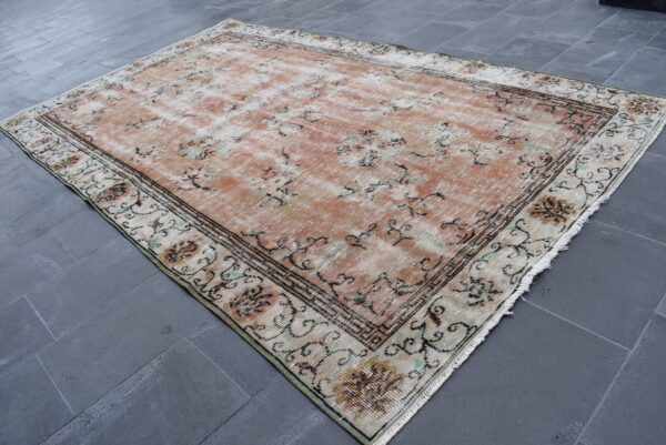 5.9 ft. x 9.8 ft. Vintage Turkish Rug TR08937 Image 3
