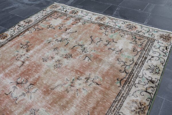 5.9 ft. x 9.8 ft. Vintage Turkish Rug TR08937 Image 4