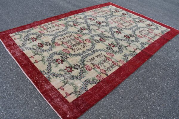 6.7 ft. x 10.1 ft. Vintage Turkish Rug TR08947 Image 1