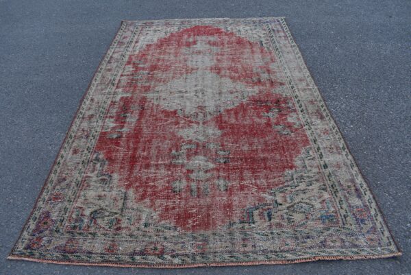 5.4 ft. x 8.3 ft. Vintage Turkish Rug TR09007 Image 2