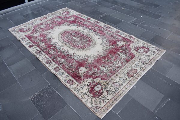 5.2 ft. x 8.8 ft. Vintage Turkish Rug TR09027 Image 3