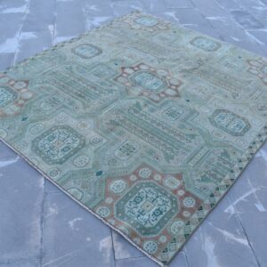 5.9 ft. x 6.7 ft. Vintage Turkish Rug TR09067 Image 1