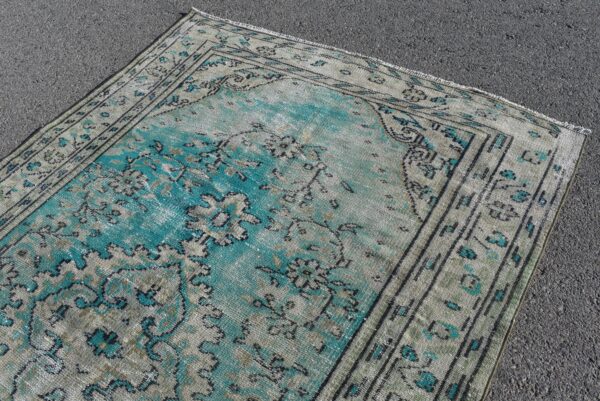4.6 ft. x 8 ft. Vintage Turkish Rug TR09077 Image 4