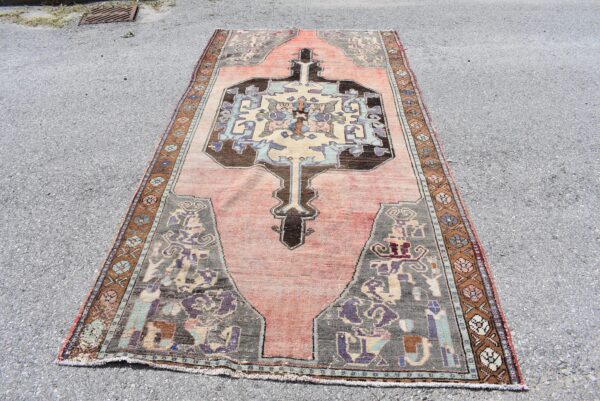 5 ft. x 10.1 ft. Vintage Turkish Rug TR09087 Image 2