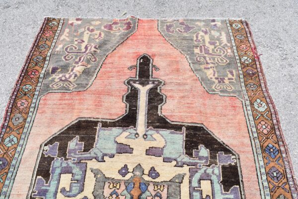 5 ft. x 10.1 ft. Vintage Turkish Rug TR09087 Image 4