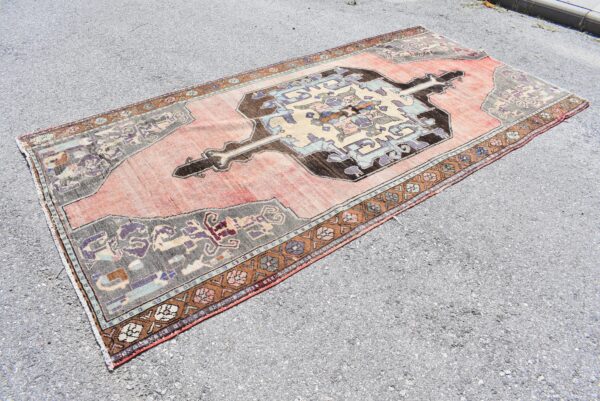 5 ft. x 10.1 ft. Vintage Turkish Rug TR09087 Image 1