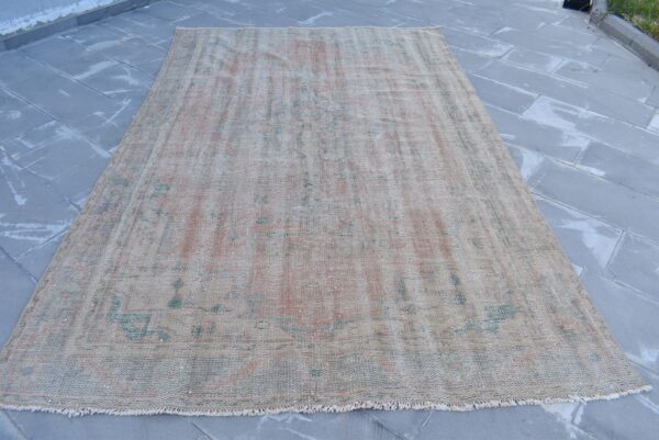 5.9 ft. x 9 ft. Vintage Turkish Rug TR09117 Image 2