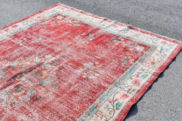 7 ft. x 10.6 ft. Vintage Turkish Rug TR09267 Image 4