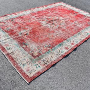 7 ft. x 10.6 ft. Vintage Turkish Rug TR09267 Image 1