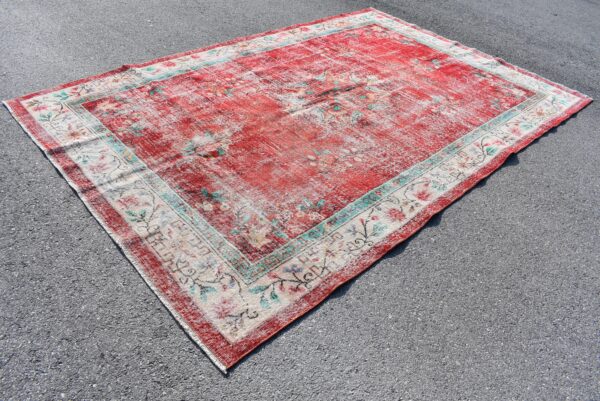 7 ft. x 10.6 ft. Vintage Turkish Rug TR09267 Image 1