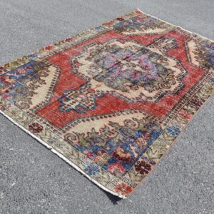 4.4 ft. x 7.1 ft. Vintage Turkish Rug TR09297 Image 1