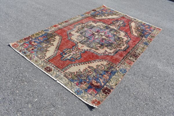 4.4 ft. x 7.1 ft. Vintage Turkish Rug TR09297 Image 1