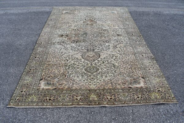 6.2 ft. x 9.4 ft. Vintage Turkish Rug TR09337 Image 2
