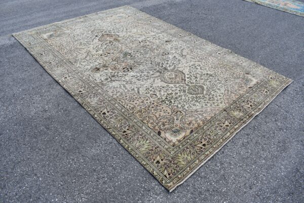 6.2 ft. x 9.4 ft. Vintage Turkish Rug TR09337 Image 3