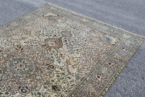 6.2 ft. x 9.4 ft. Vintage Turkish Rug TR09337 Image 4
