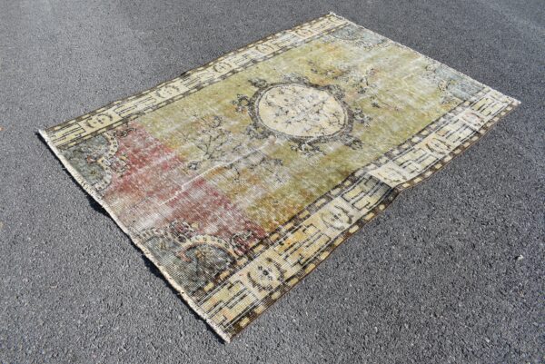 5.1 ft. x 7.5 ft. Vintage Turkish Rug TR09397 Image 1