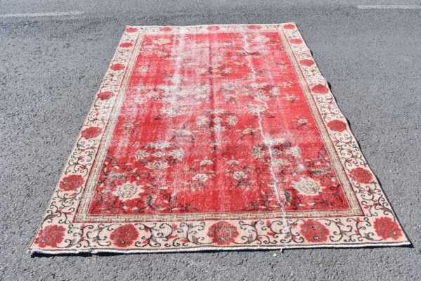 5.4 ft. x 8.8 ft. Vintage Turkish Rug TR09447 Image 2
