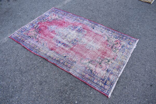 3.8 ft. x 6.2 ft. Vintage Turkish Rug TR09557 Image 3